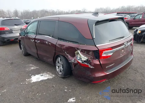 2020 Honda Odyssey Ex-L/Ex-L W/Navi Res from USA, damaged, VIN 5FNRL6H79LB022121